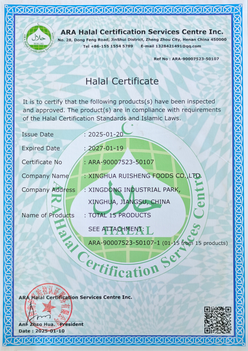 Halal Certificate